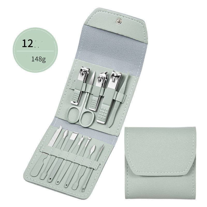 Professional Scissors Nail Clippers Set Ear Spoon Dead Skin Pliers Nail Cutting Pliers Pedicure Knife Nail Groove Trimmers - YLORESHOP