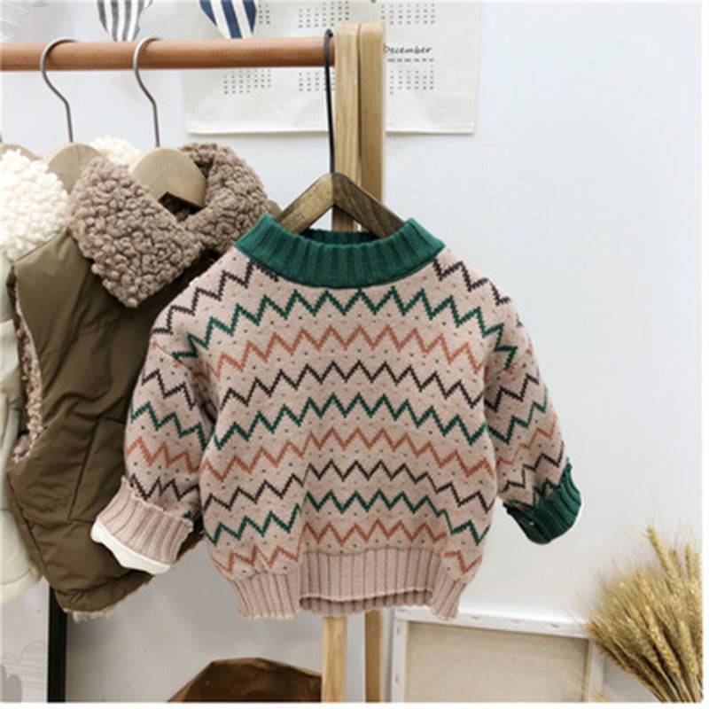 Korean Version Of Childrens Clothing Mens And Womens Baby Sweater - YLORESHOP