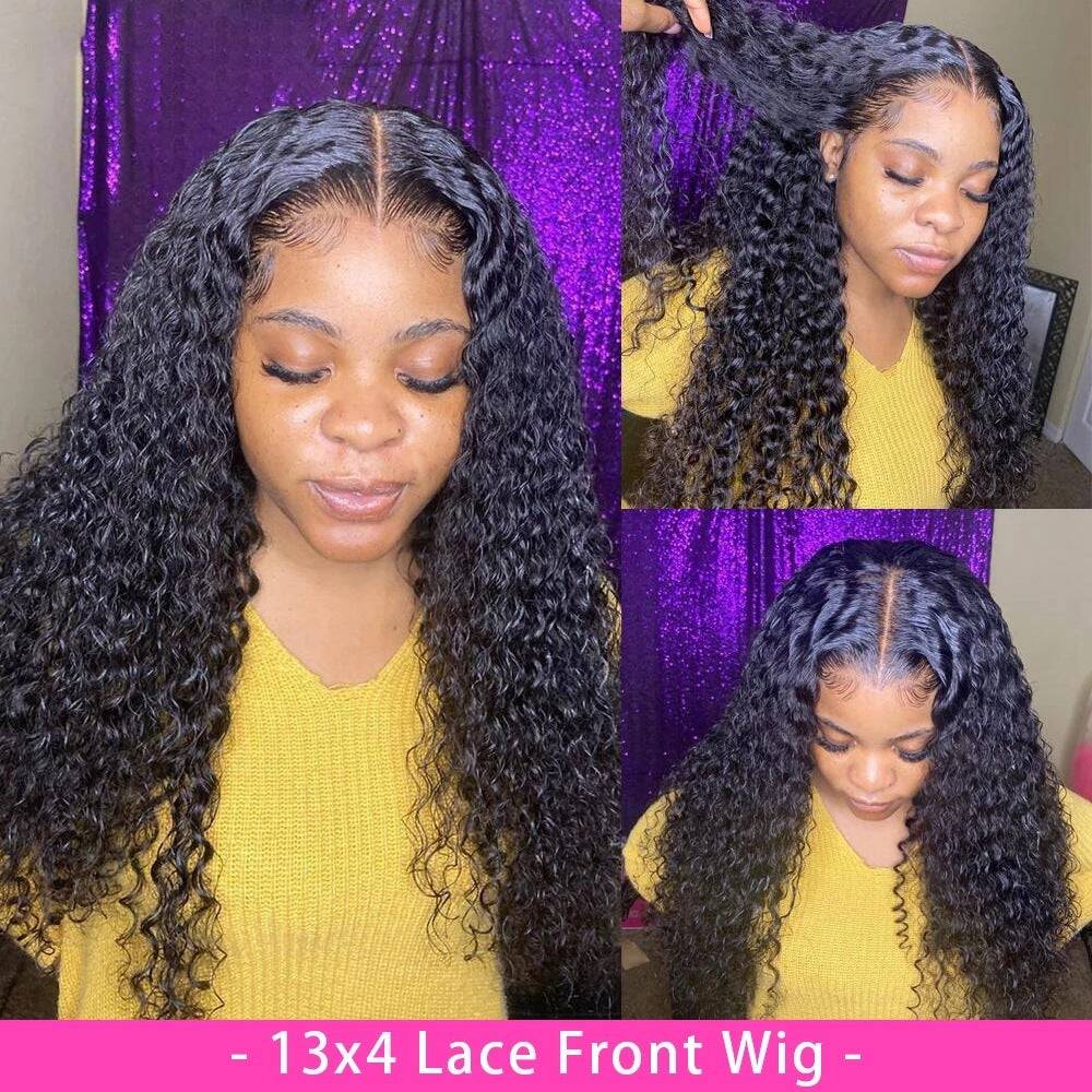 Curly Human Hair Wig Lace Hair Products - YLORESHOP