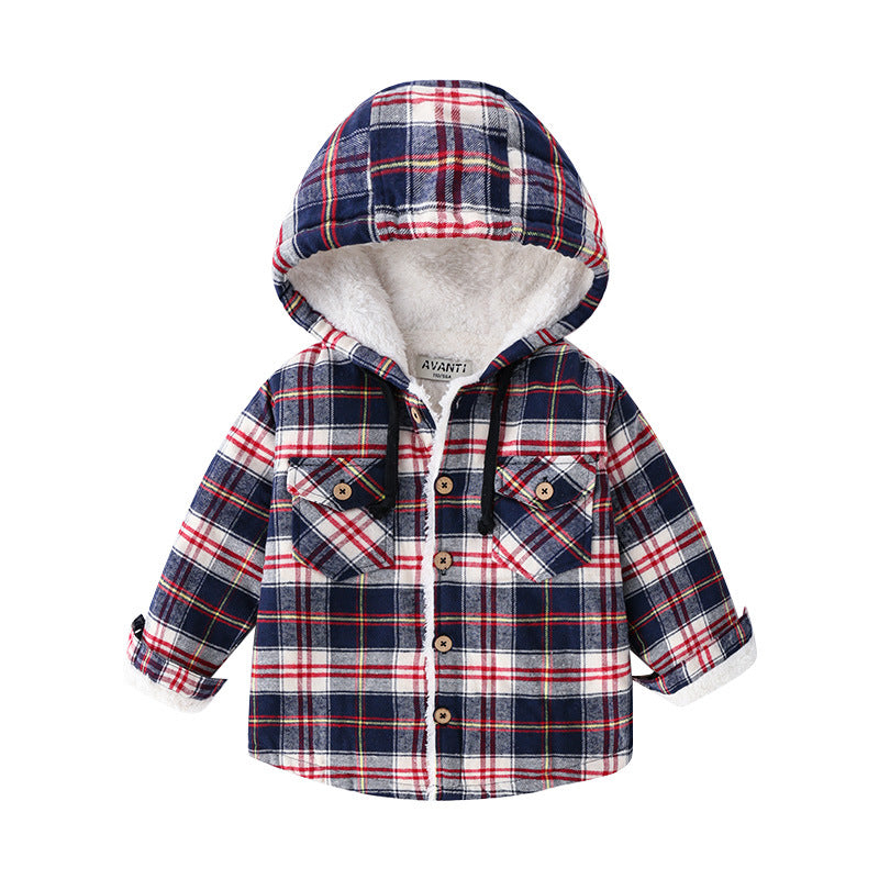 Boys' Hoodie extra heavy in autumn and winter - YLORESHOP