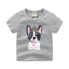 Children's summer cartoon print T-shirt - YLORESHOP