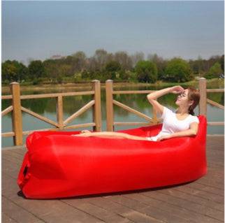 Outdoor Air Sofa Fast Inflatable Laybag Hangout Lounger Beach Air Bed Folding Sleeping Bag Lazy Sofa Lazy Air Sofa - YLORESHOP