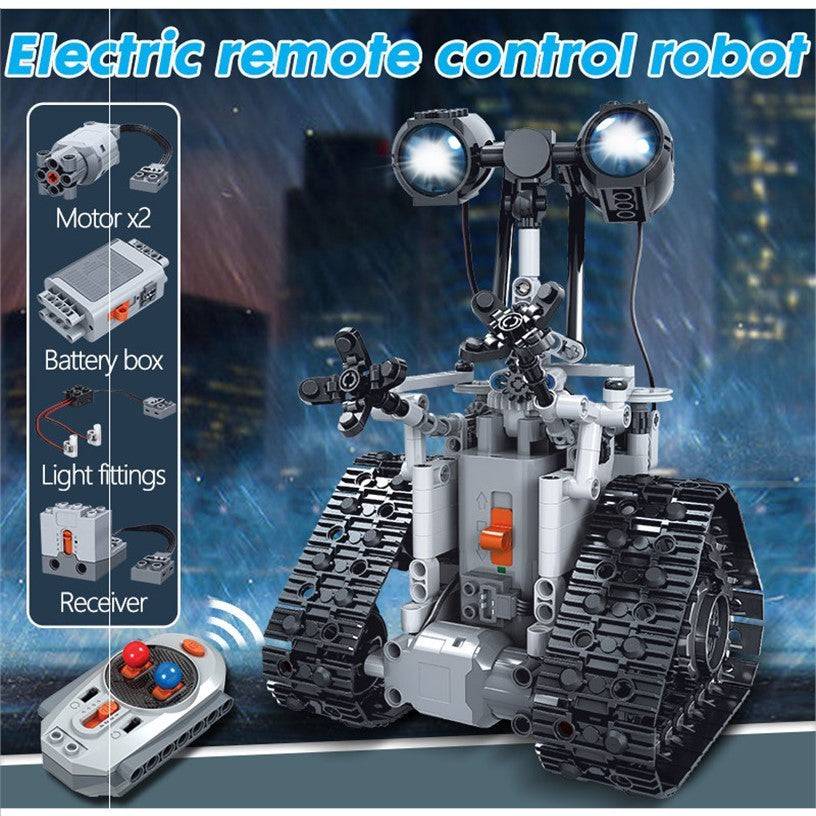 Robot electric block control block boy toy building blocks - YLORESHOP