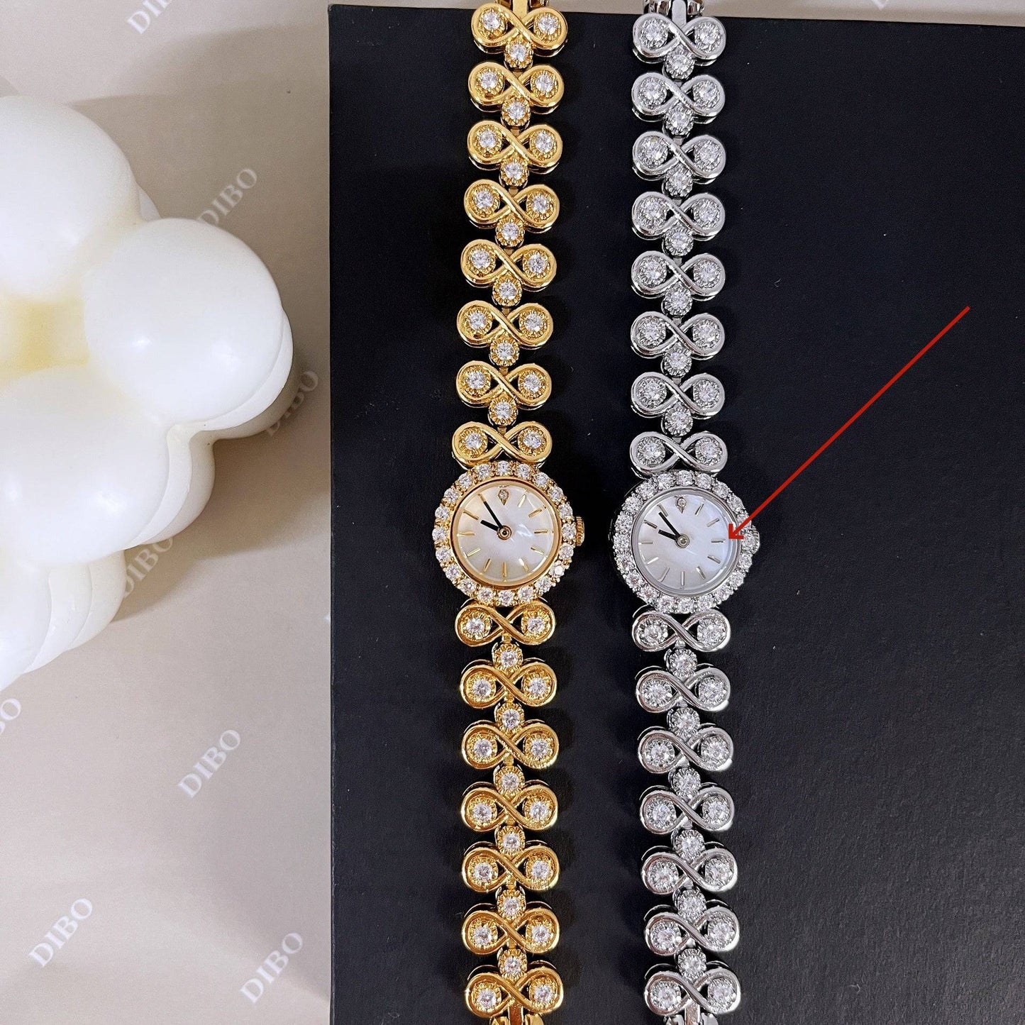 Jewelry Antique Luxury Diamond Quartz Women's Watch - YLORESHOP