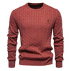 Autumn And Winter Sweater Pullover Deer Embroidery Solid Color Sweater For Men - YLORESHOP