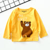 Cartoon children's long sleeve t-shirt bottoming shirt - YLORESHOP