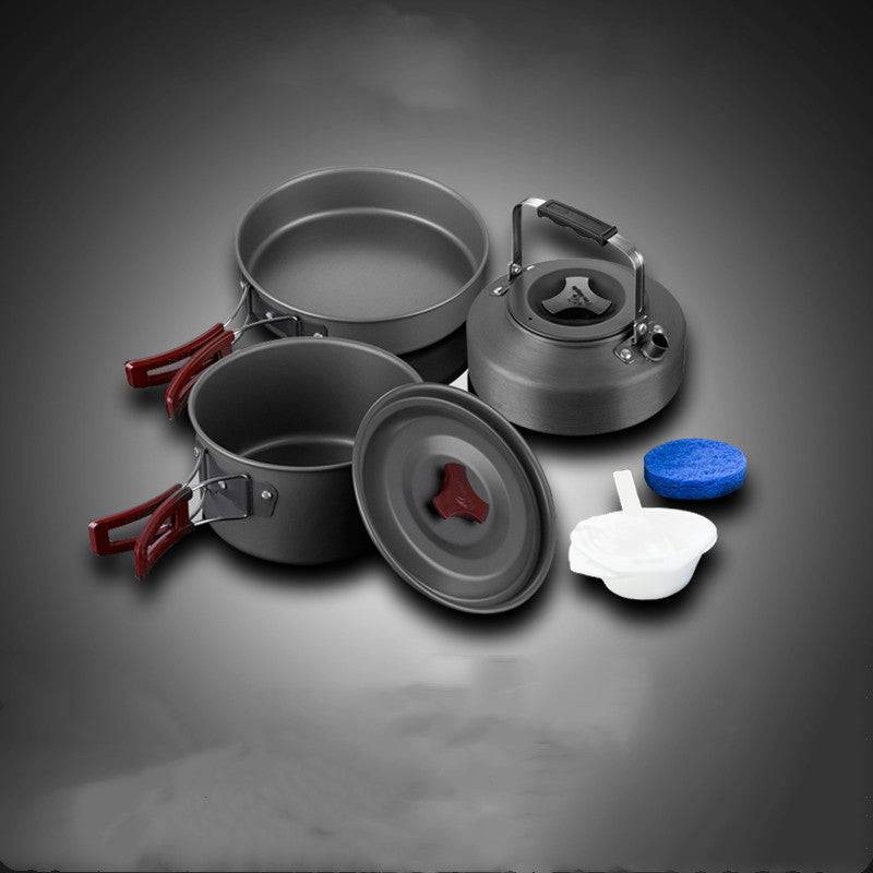 Picnic cookware set camping pot set camping pot - YLORESHOP