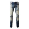 American High Street Men's Jeans Men's Hole Patch - YLORESHOP