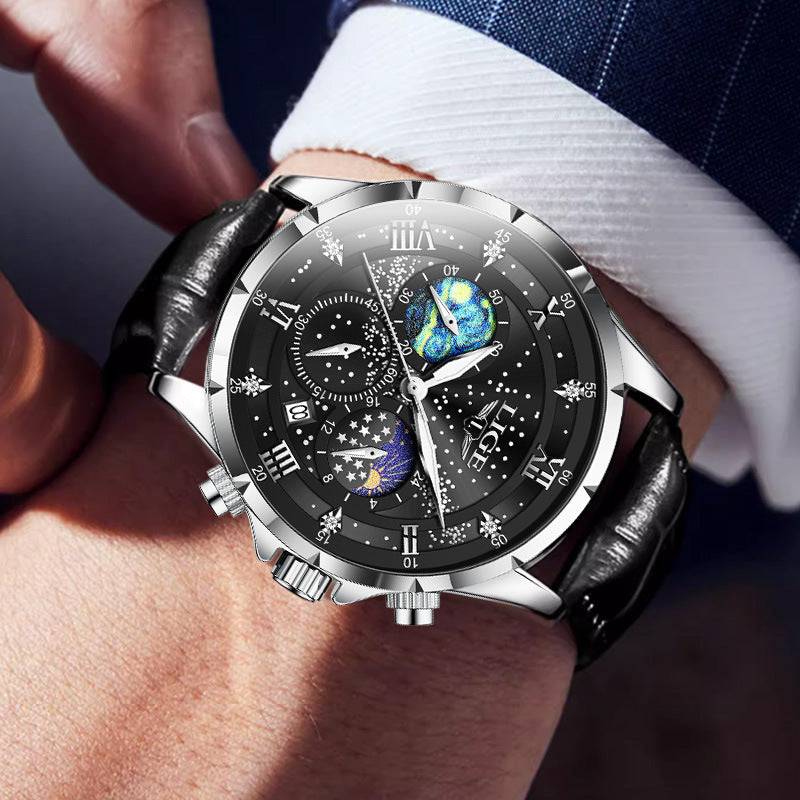 Men's Quartz Fashion Waterproof Business Watch - YLORESHOP