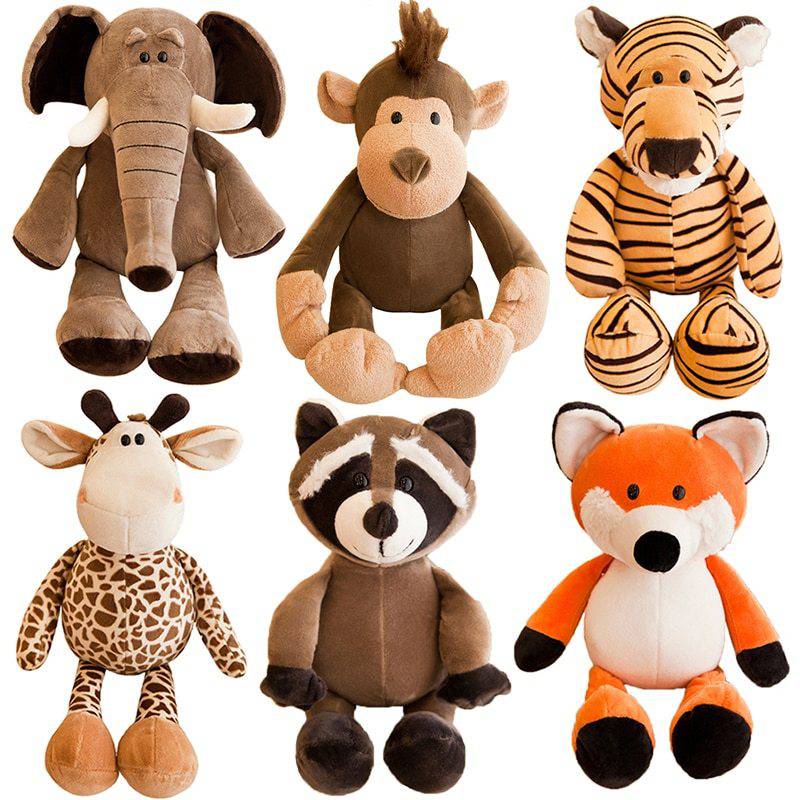 Jungle animal plush toys - YLORESHOP