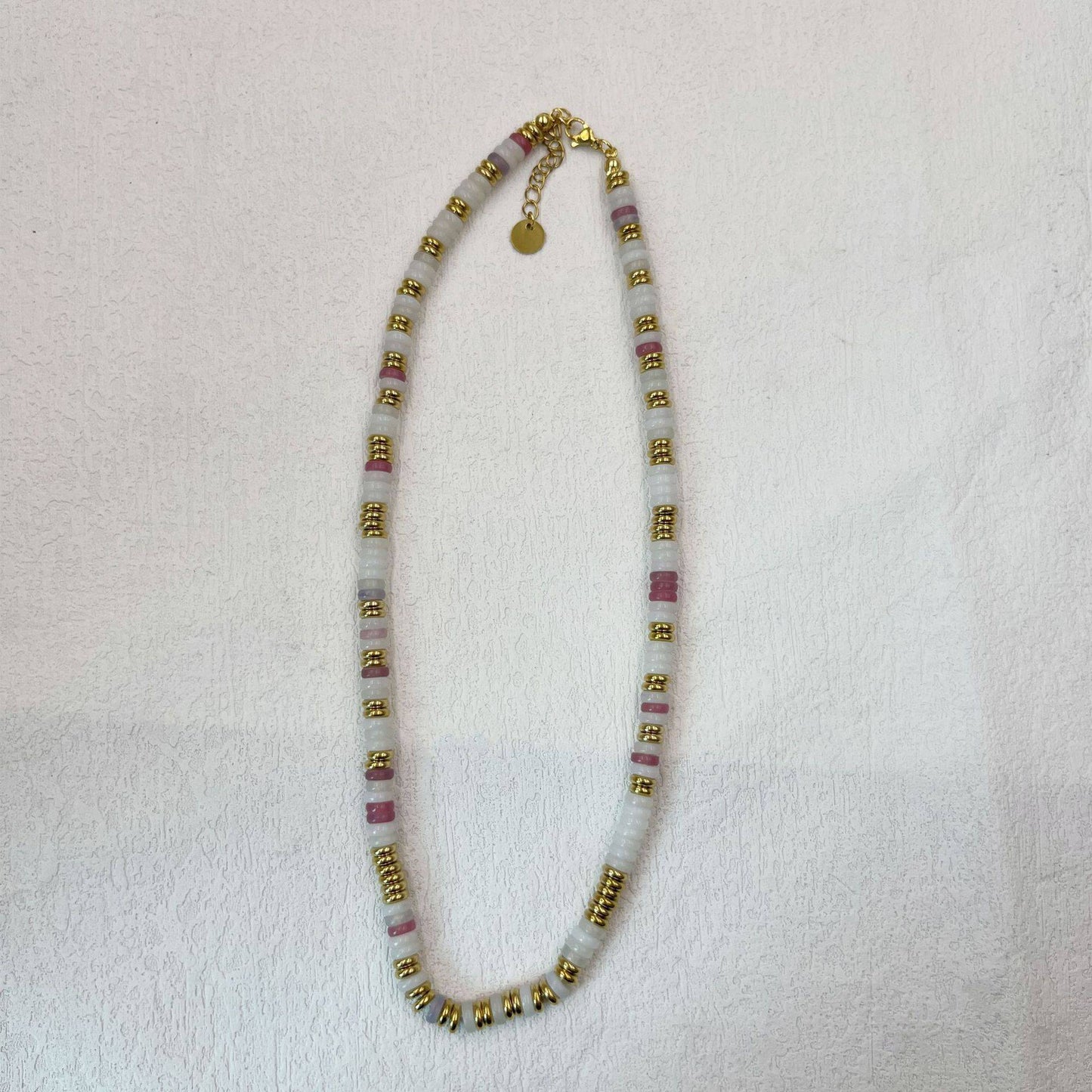 Niche Natural Semi-precious Stone Color Necklace Handmade - YLORESHOP