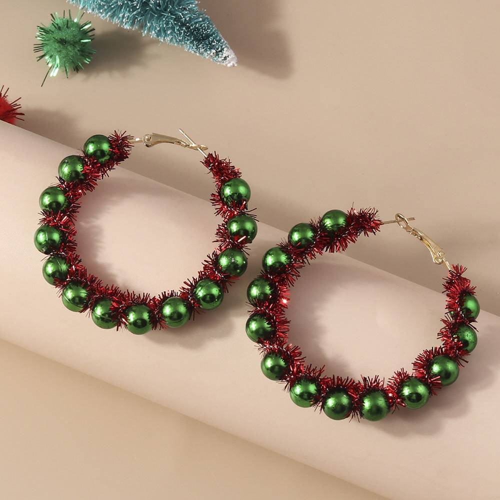 Ornament Christmas Cartoon Cute Earrings - YLORESHOP