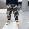 Boys autumn camouflage trousers - YLORESHOP