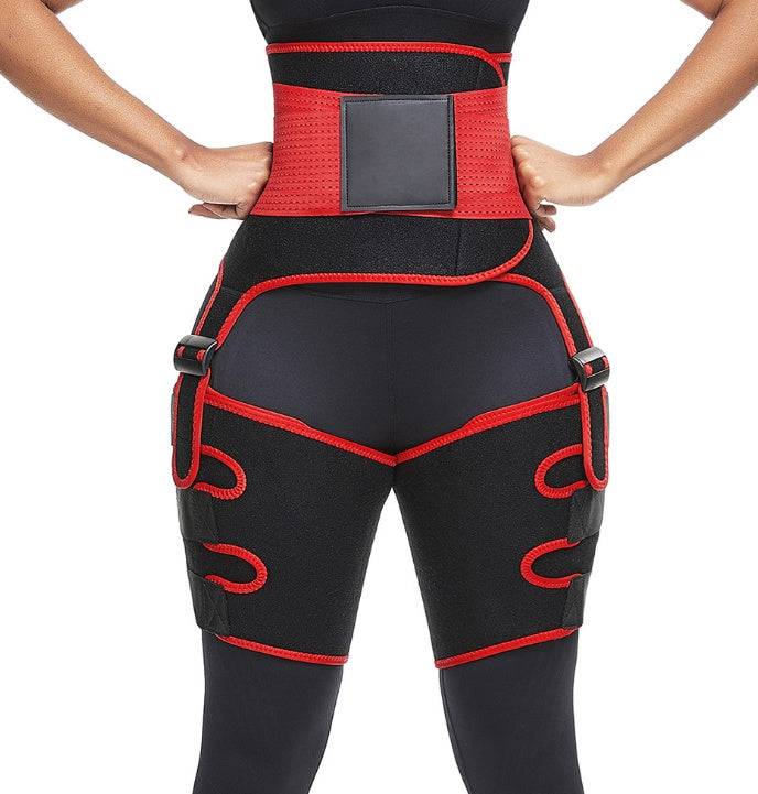 Sports Waist Belt Adjustable One-piece Girdle Leg Straps - YLORESHOP