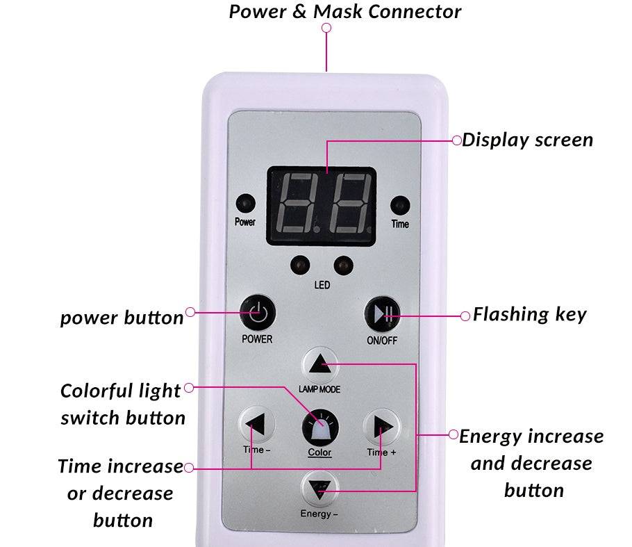 Led Facial beauty instrument - YLORESHOP