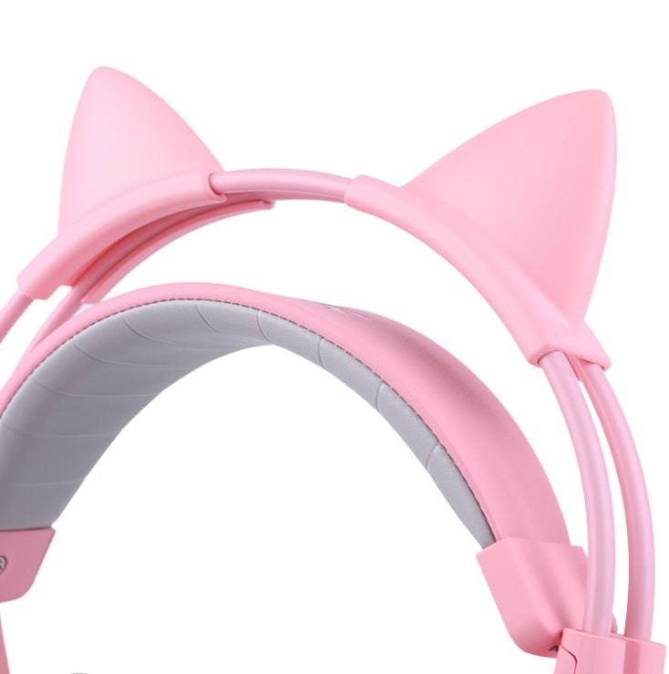 Cuffie da gioco G951 Cuffie con audio surround virtuale USB 7.1 Cuffie LED Cat Ear