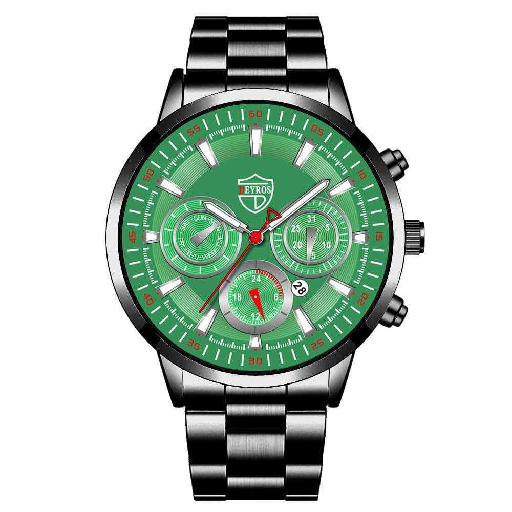 Fashion Men's Watch Fashion Luminous Calendar Watch Business Sports - YLORESHOP