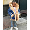 Boys' Warm Fur All-in-one Fashion Hooded Jacket - YLORESHOP