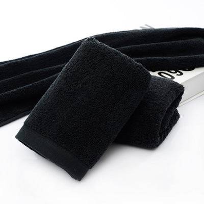 21 strands of black cotton towels - YLORESHOP