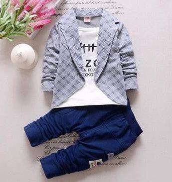 toddler baby clothes children suit 0-3 years old suit + pants children's sportswear boys girls children's clothing brand - YLORESHOP