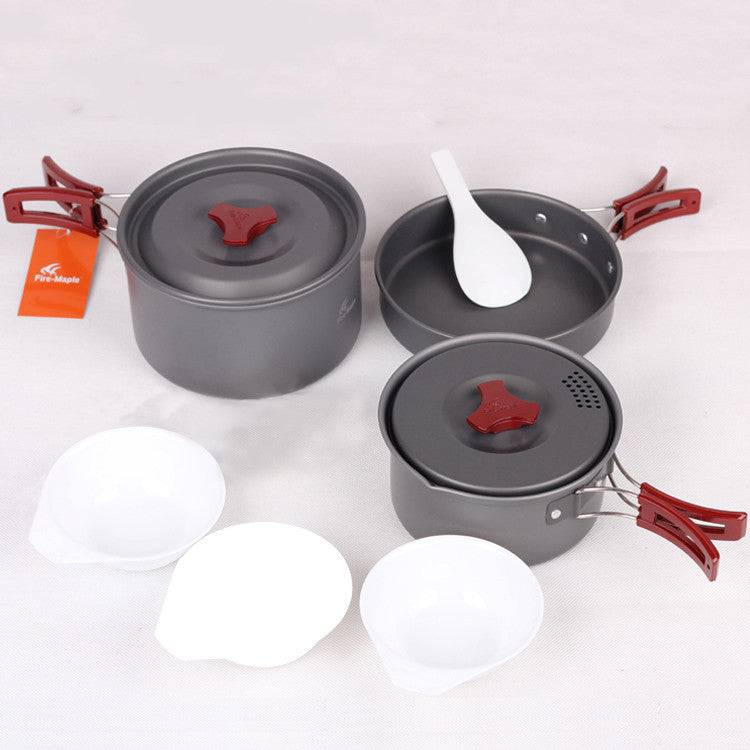 Picnic cookware set camping pot set camping pot - YLORESHOP