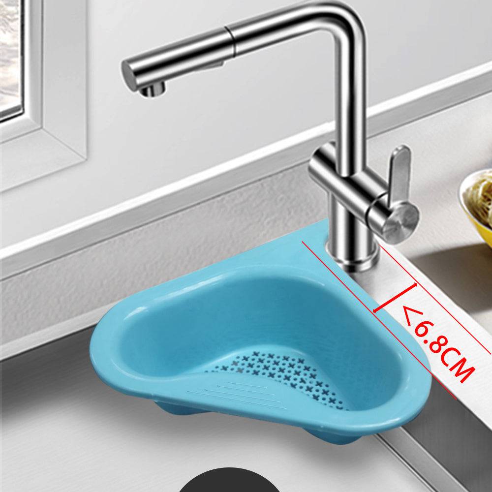 Household Sink Hanging Fruit And Vegetable Filter Water Drain Basket Kitchen Dry And Wet Separation Swan Drain Basket - YLORESHOP