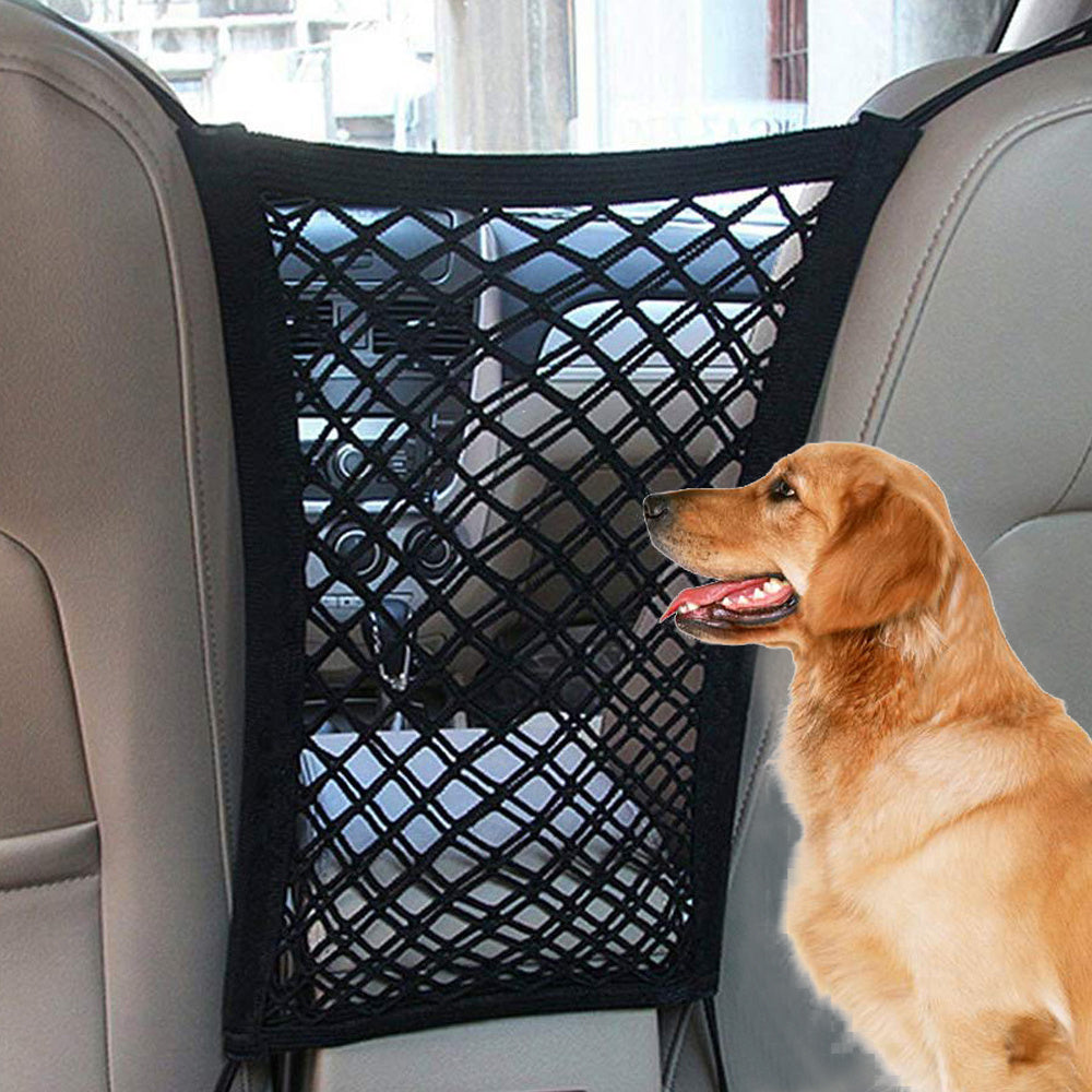 Elastic Car Pet Fence Dog Safety Isolation Net Children Travel Isolation Barrier Mesh Dog Fence Anti-collision Mesh Pet Supplies - YLORESHOP