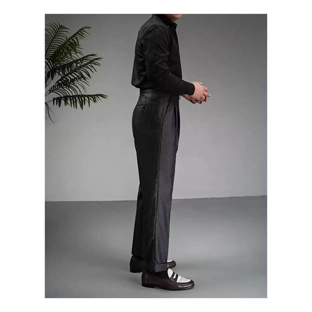 Pantaloni casual slim da pendolarismo aziendale