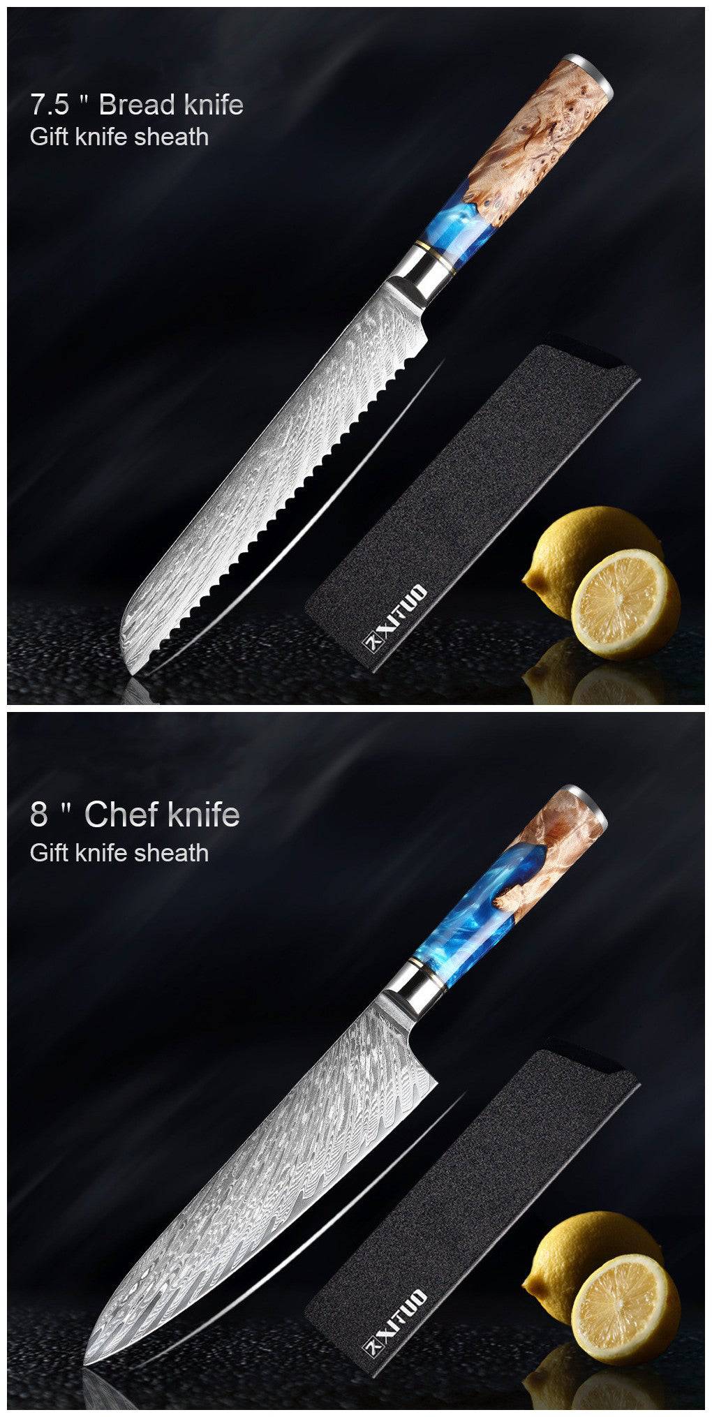 Kitchen Knife Set Chef's Knife Meat Chopping Knife - YLORESHOP