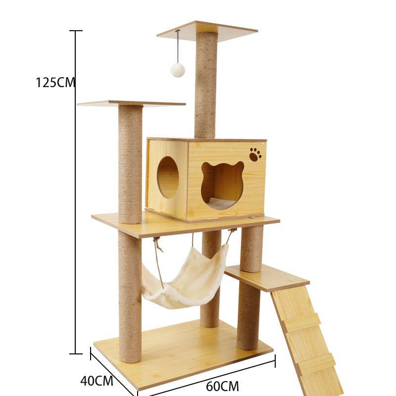 Cat Crawl Nest Scratching Board Forniture per alberi Capsula spaziale per giocattoli per animali domestici