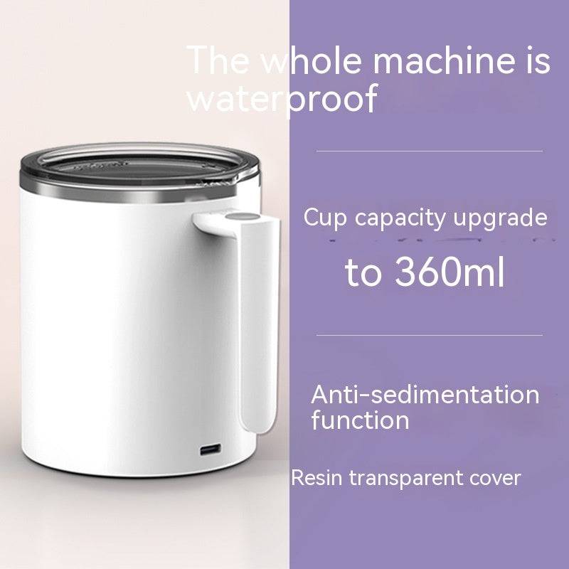 Portable Smart Magnetic Automatic Mixing Coffee Cup Rechargeable Rotating Home Office Travel Stirring Cup - YLORESHOP