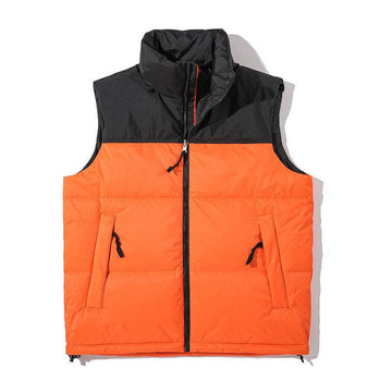 New Color Matching Men's Down Leisure Vest Short - YLORESHOP