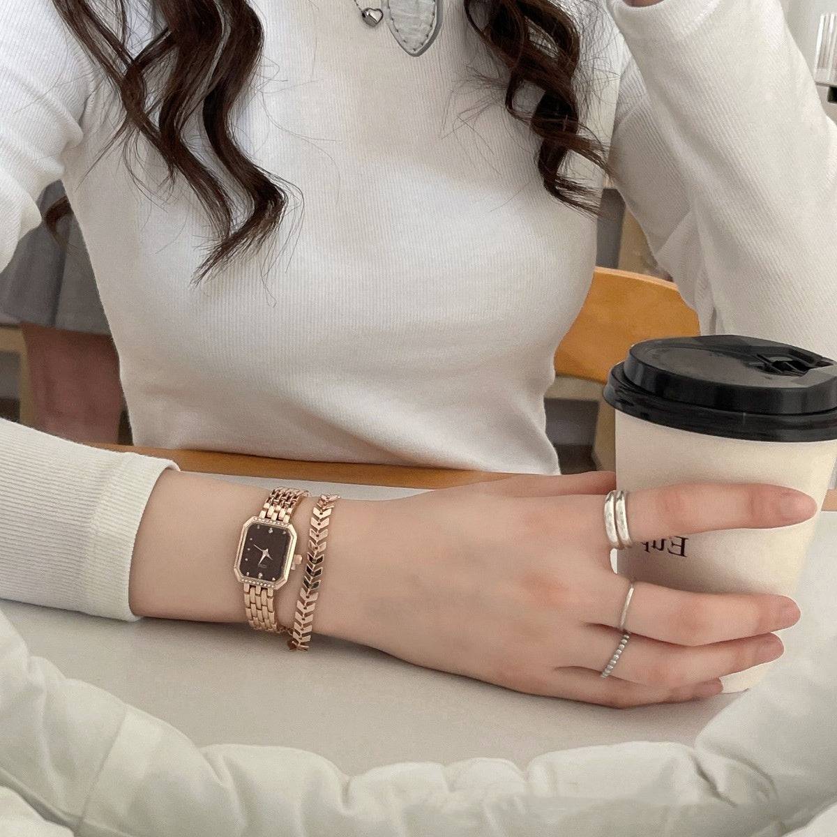 Fashion Bracelet Women's Simple Quartz Watch - YLORESHOP