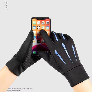 Warm Gloves Men's Full Finger Waterproof Fleece-lined - YLORESHOP