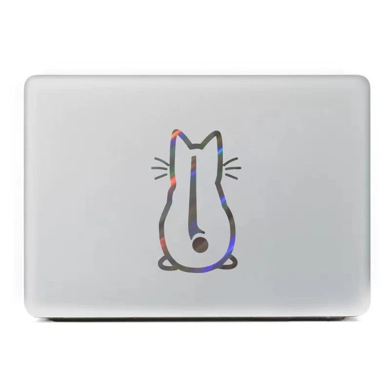 Personalized Cute Cat Shape Wiper Decoration Sticker - YLORESHOP