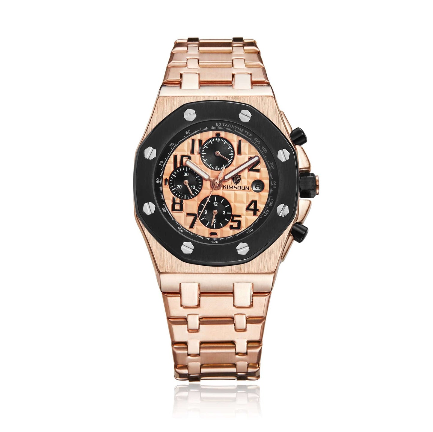 Three-eye Waterproof Multifunctional Automatic Mechanical Watch - YLORESHOP