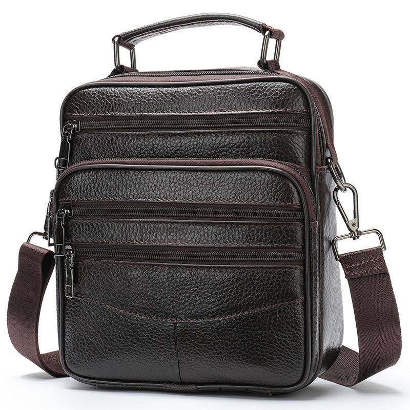 Men's Business Light Luxury Shoulder Messenger Bag