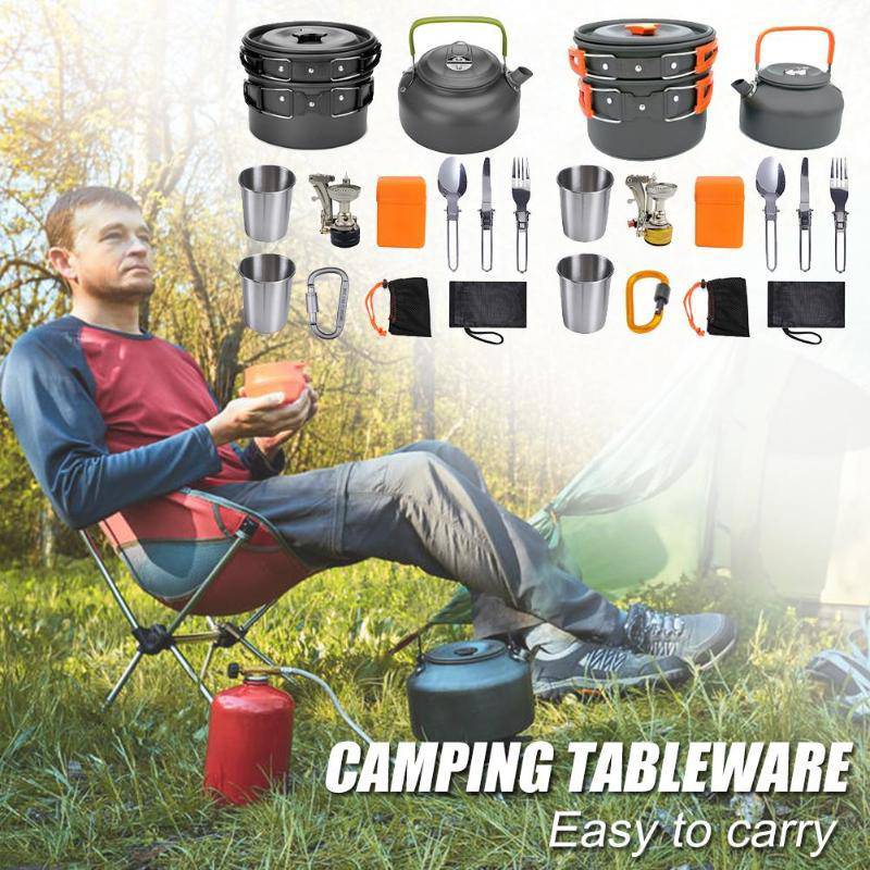 Portable camping cooker stove - YLORESHOP