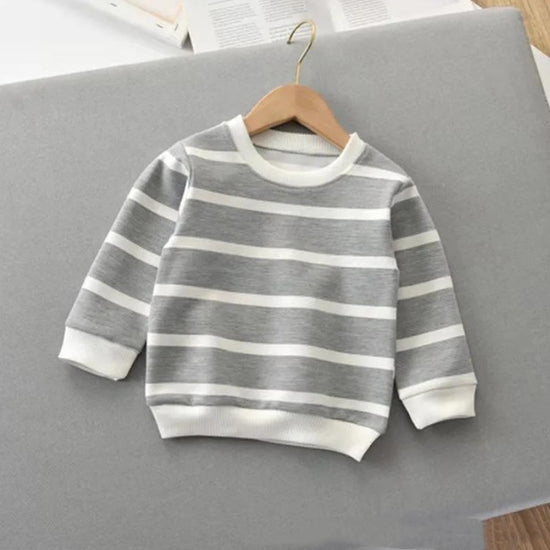 Trendy striped sweater for kids - YLORESHOP