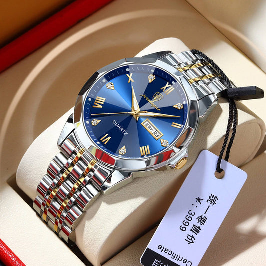 Men's Watch Waterproof Super Luminous Luxury Watch - YLORESHOP