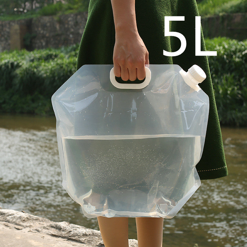 PVC Outdoor Camping Hiking Foldable Portable Water Bags Container - YLORESHOP