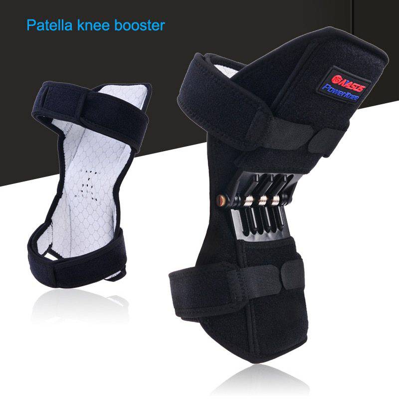 High Quality Knee Brace Patella Booster Spring Knee Brace Support For Mountaineering Squat Sports Knee Booster - YLORESHOP