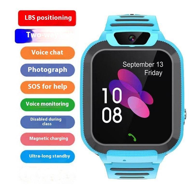 Smart Magnetic Charging Positioning Call Student Help Smart Watch - YLORESHOP