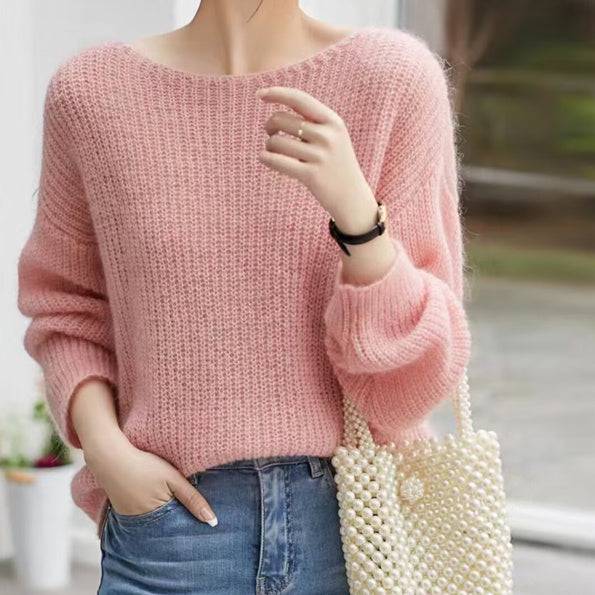 French Style Loose And Idle Knitwear Top - YLORESHOP