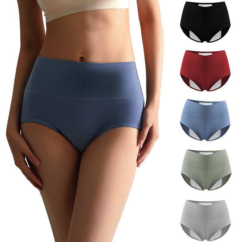 High Waist Plus Size Cotton Women's Menstrual Panties - YLORESHOP