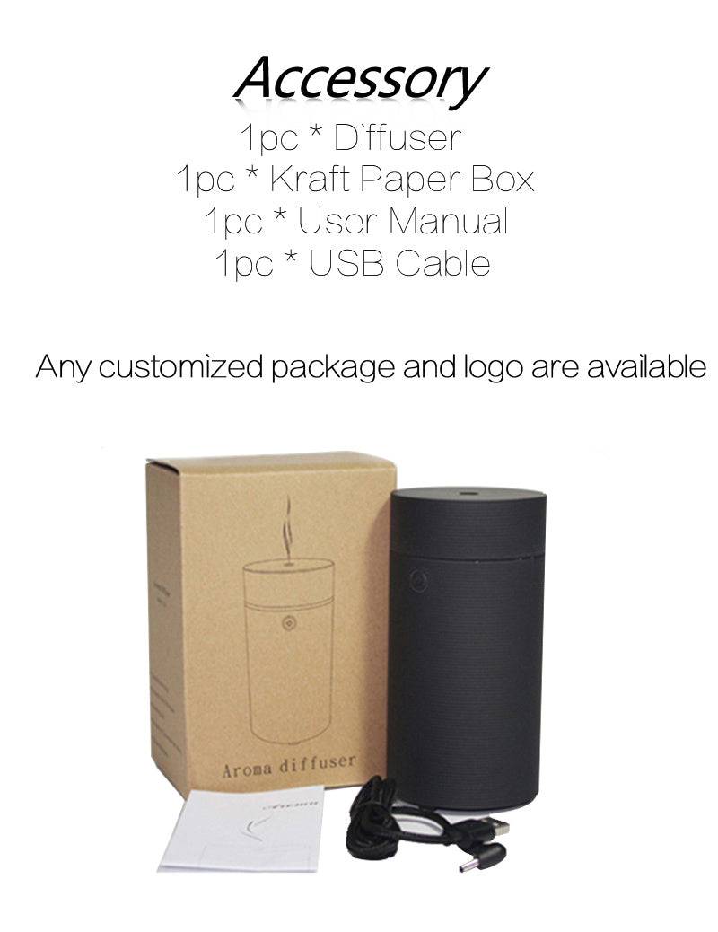 Dropshipping Umidificatore per auto 60ML Diffusore di aromi portatile USB Diffusore ad ultrasuoni elettrico Umidificatore per auto