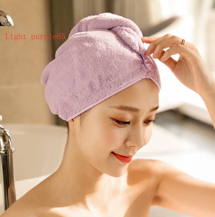 Women's Hair Dryer Cap, Absorbent Dry Hair Towel - YLORESHOP