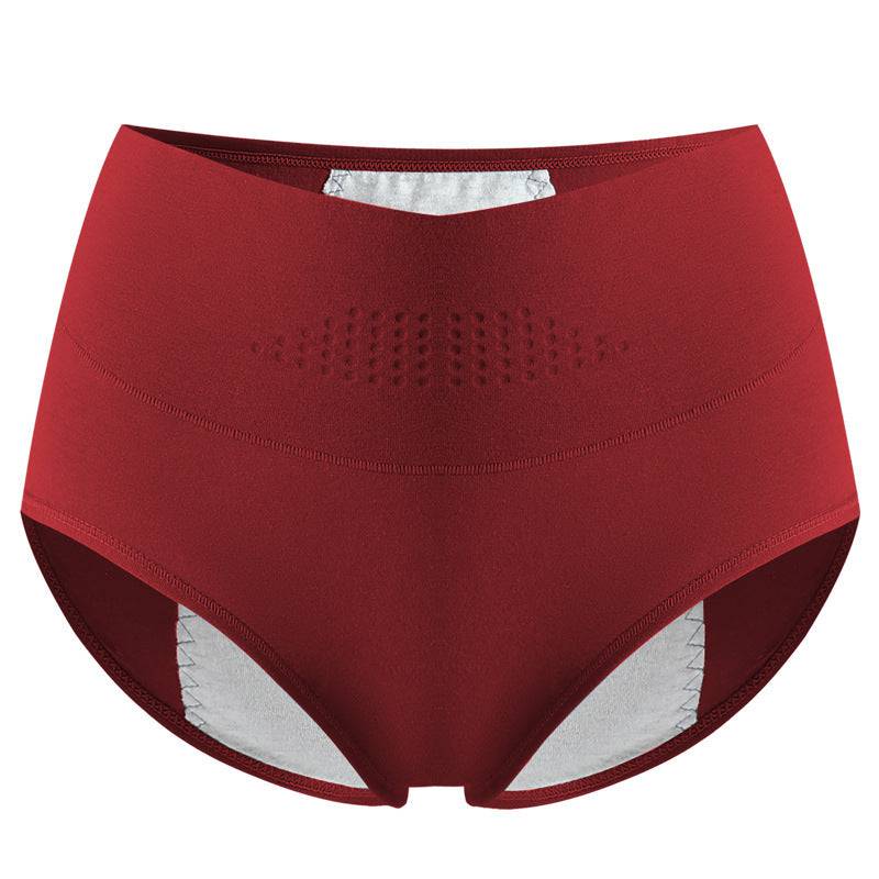 High Waist Plus Size Cotton Women's Menstrual Panties - YLORESHOP