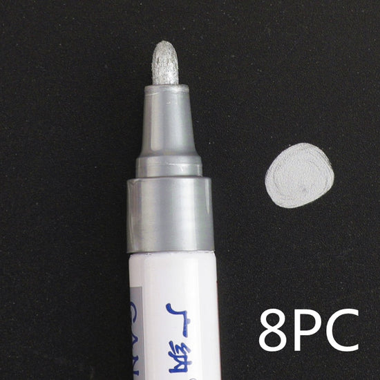 Colorful Waterproof Pen Car Tyre Tire Tread CD Metal Permanent Paint - YLORESHOP