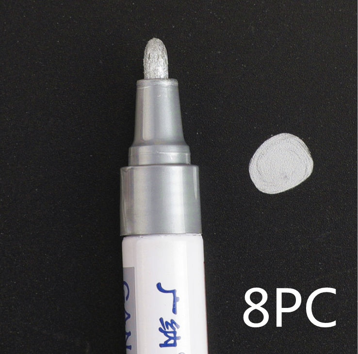 Colorful Waterproof Pen Car Tyre Tire Tread CD Metal Permanent Paint - YLORESHOP
